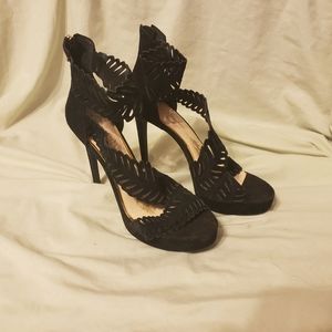 Jessica Simpson Feather Heels